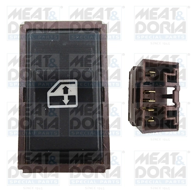Switch, window regulator